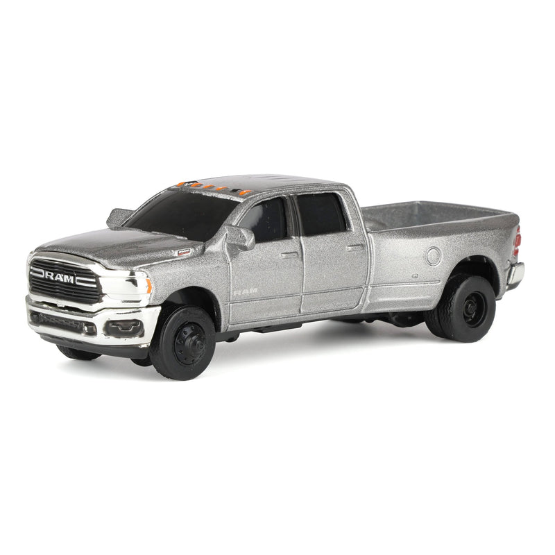 1/64 Silver RAM 3500 Dually Pickup Truck, ERTL Collect N Play
