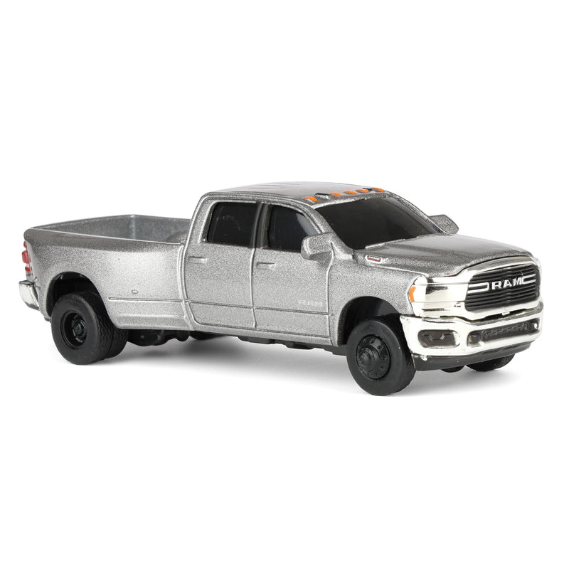 1/64 Silver RAM 3500 Dually Pickup Truck, ERTL Collect N Play
