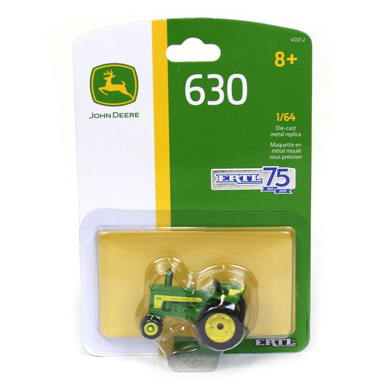 1/64 John Deere 630 Tractor by ERTL, 75th Anniversary