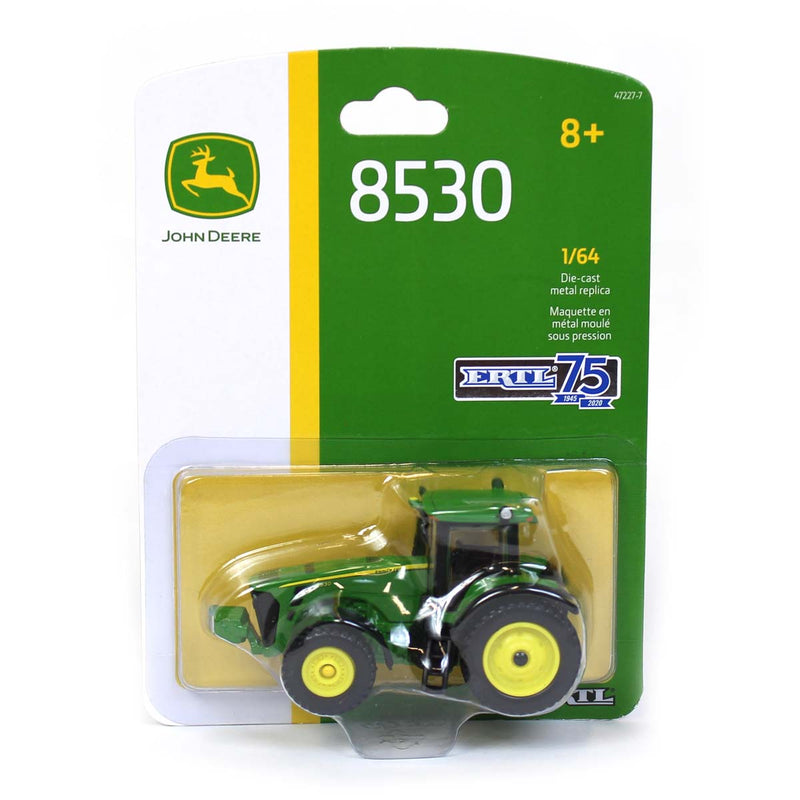 1/64 John Deere 8530 Tractor by ERTL, 75th Anniversary