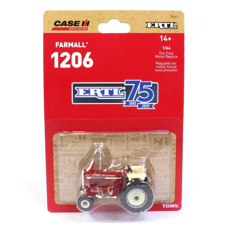 1/64 International Harvester 1206 Tractor by ERTL, 75th Anniversary