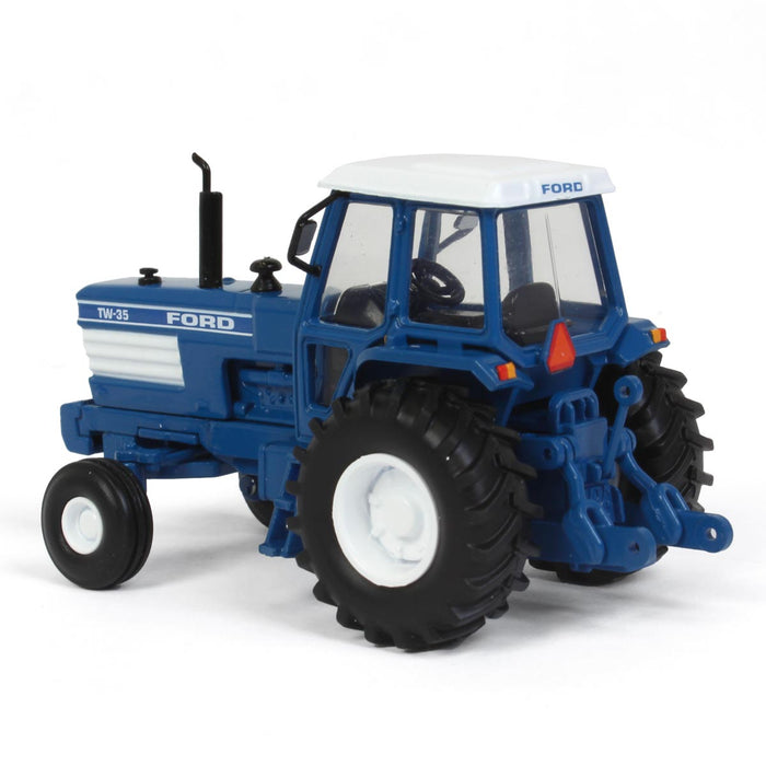 Limited Edition ~ 1/64 High Detail Ford TW-35 Cab with 2WD and Rear Singles, Toy Tractor Times
