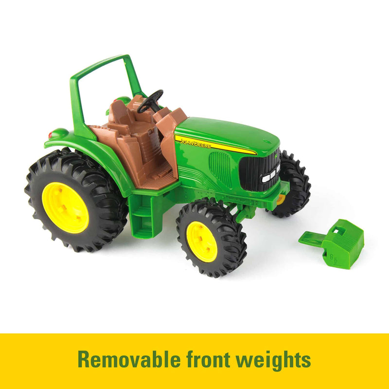 8 Inch John Deere Toy Tractor with MFD