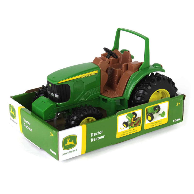 8 Inch John Deere Toy Tractor with MFD
