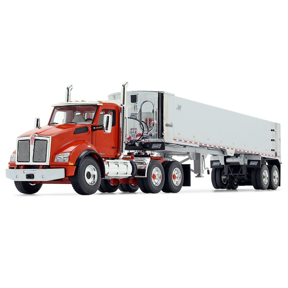 1/50 Kenworth T880, Burnt Orange and Chrome, with East Genesis End