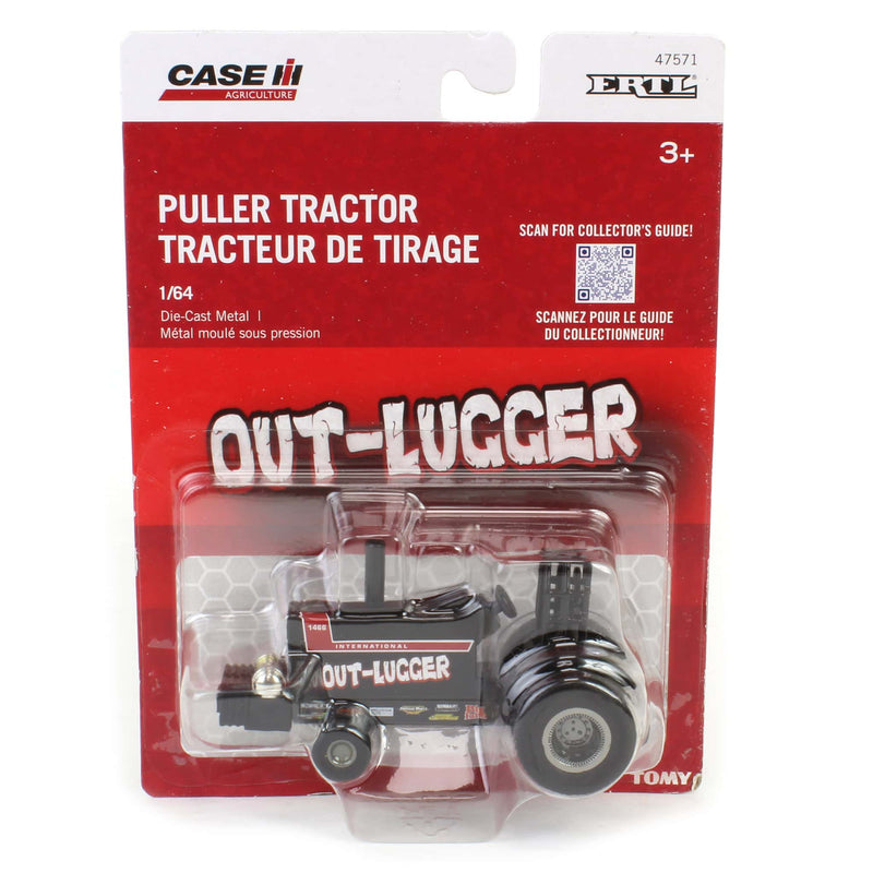Chase Unit ~ 1/64 International Harvester 1466 "Out-Lugger" Vintage Pulling Tractor