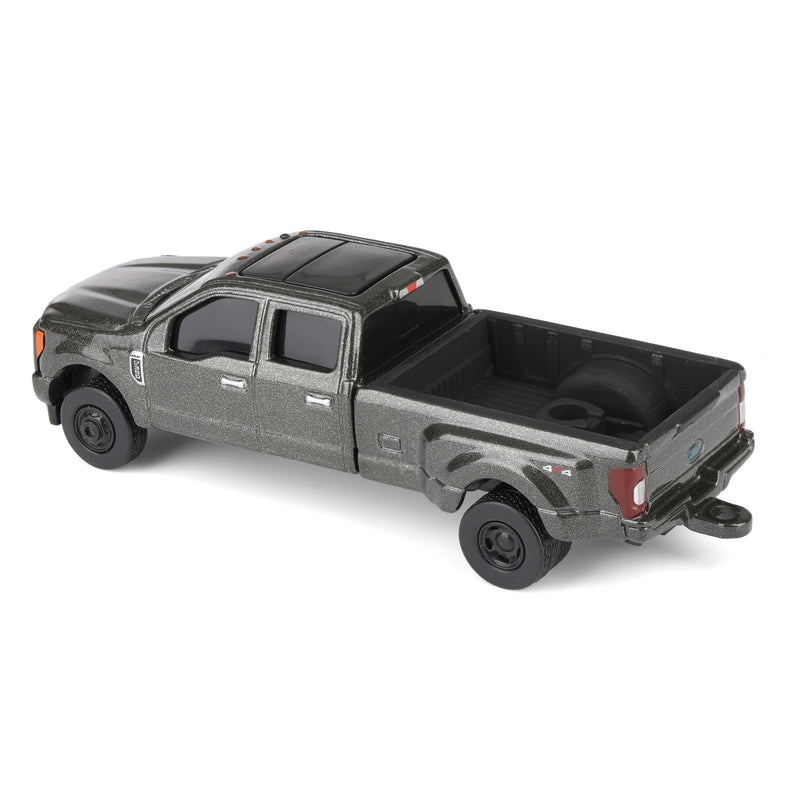1/64 Silver Ford F-350 Pickup Truck, ERTL Collect N Play