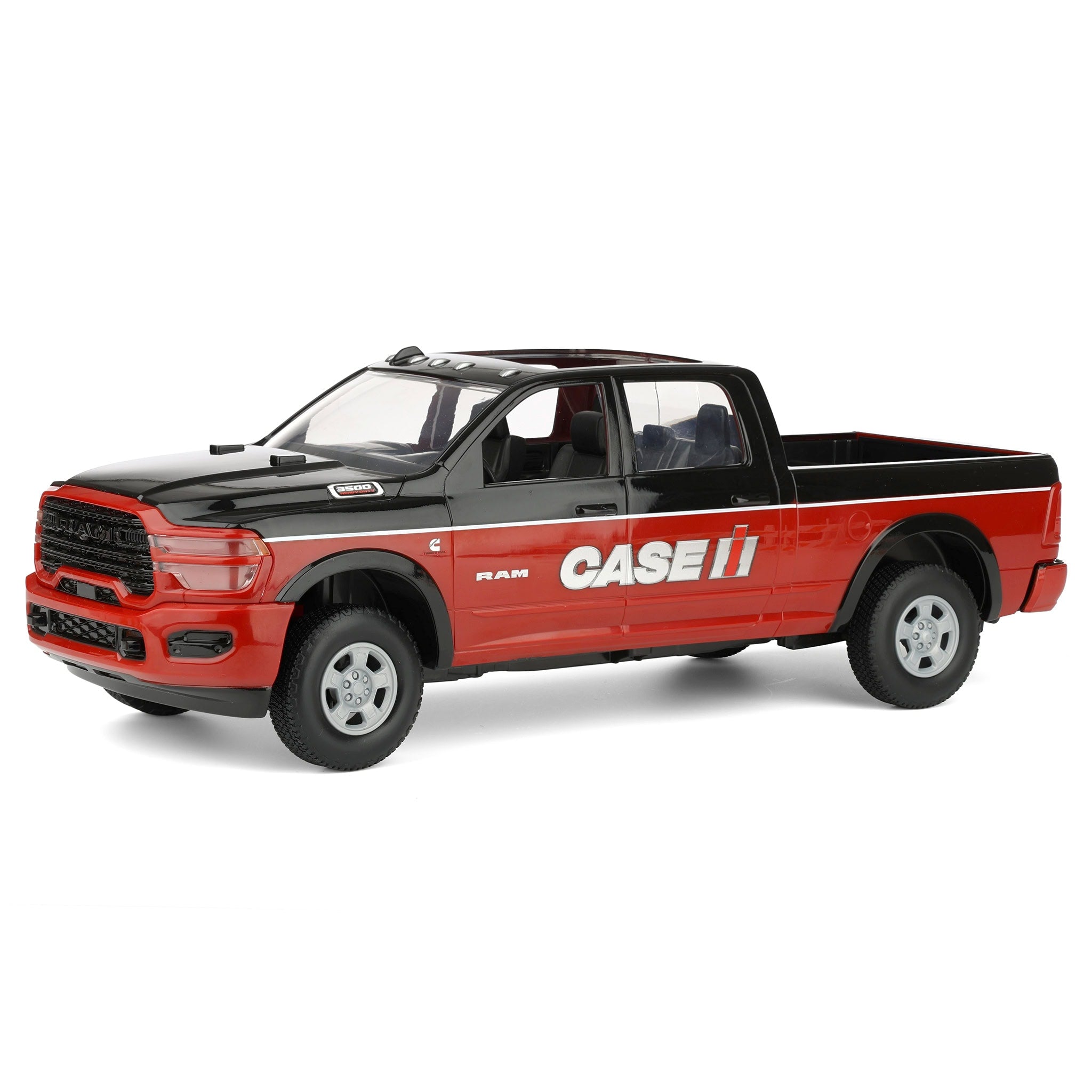 1/16 Case IH Ram Pickup Truck with Case SV340 Skid Loader, ERTL Big Fa ...