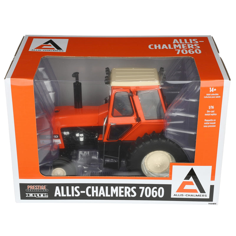 1/16 Allis Chalmers 7060 2WD Tractor with Acousta Cab II & Black Chassis, ERTL Prestige Collection
