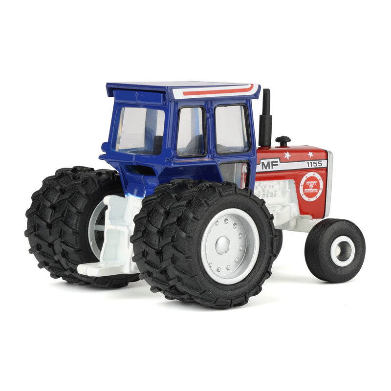 1/64 Massey Ferguson 1155 Stars & Stripes Tractor by ERTL, United States 250th Anniversary Edition