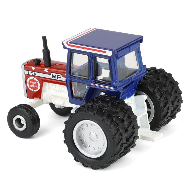 1/64 Massey Ferguson 1155 Stars & Stripes Tractor by ERTL, United States 250th Anniversary Edition