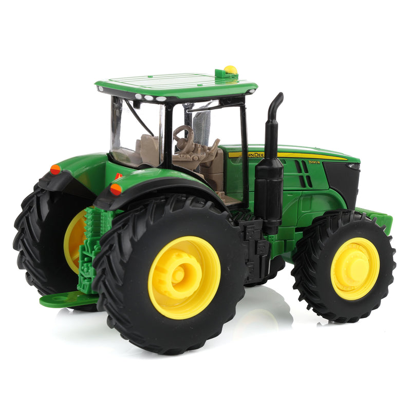 1/32 Peterbilt 579 Semi Truck with Lowboy Trailer & John Deere 7290R Tractor by ERTL