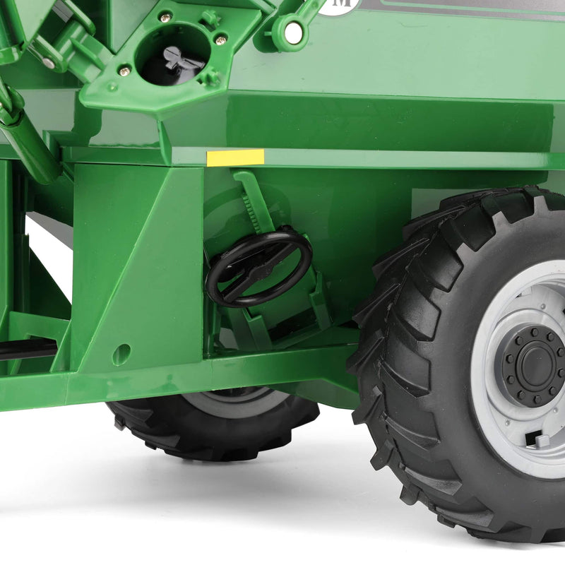 1/16 ERTL Big Farm John Deere 7430 Toy Tractor with J&M 875 Grain Cart