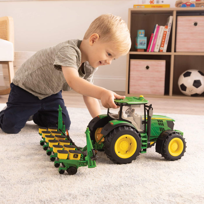 1/16 ERTL Big Farm John Deere 6210R Toy Tractor with Lights, Sounds ...