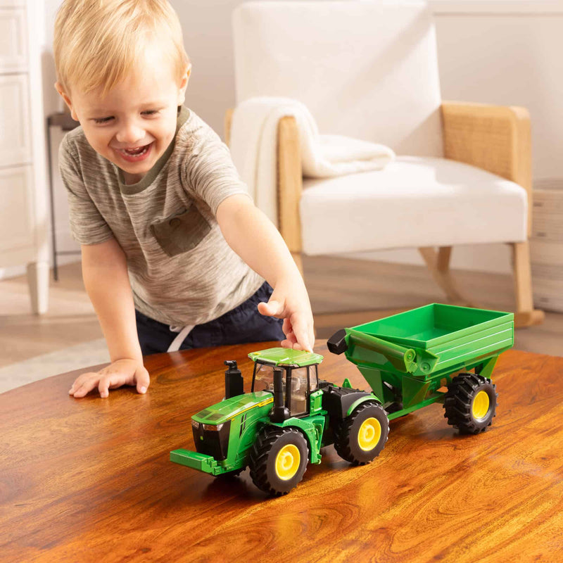 1/32 John Deere 9R Tractor with Grain Cart by ERTL