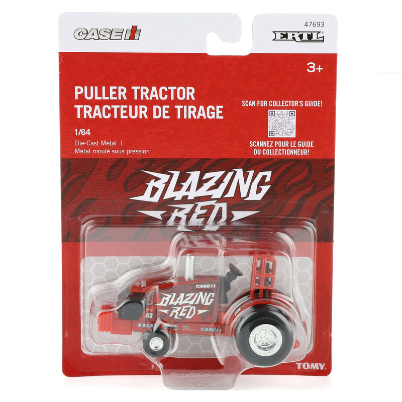 1/64 Case IH "Blazing Red" Pulling Tractor