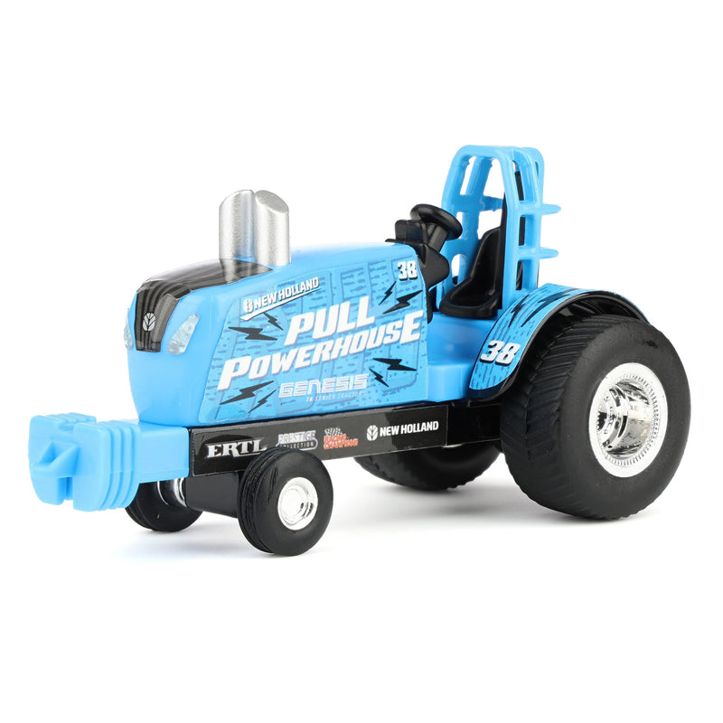 Chase Unit ~ 1/64 New Holland Pulling Tractor Toy, "Pull Powerhouse"
