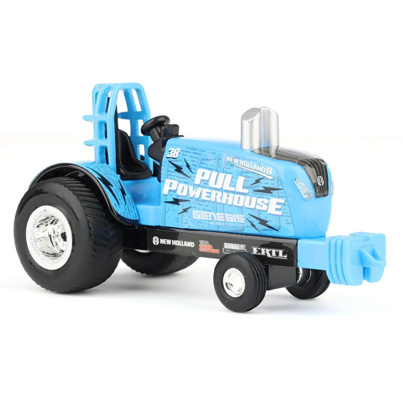 Chase Unit ~ 1/64 New Holland Pulling Tractor Toy, "Pull Powerhouse"