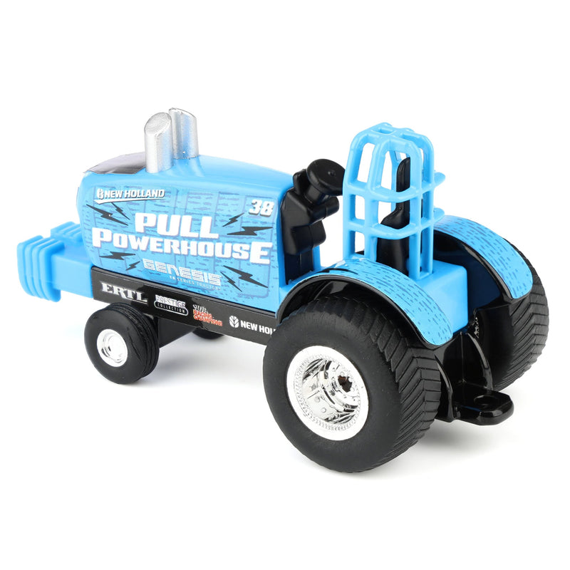 Chase Unit ~ 1/64 New Holland Pulling Tractor Toy, "Pull Powerhouse"