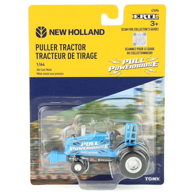 Chase Unit ~ 1/64 New Holland Pulling Tractor Toy, "Pull Powerhouse"