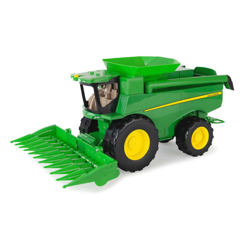 16in John Deere Combine with Lights & Sounds and Corn Head by ERTL