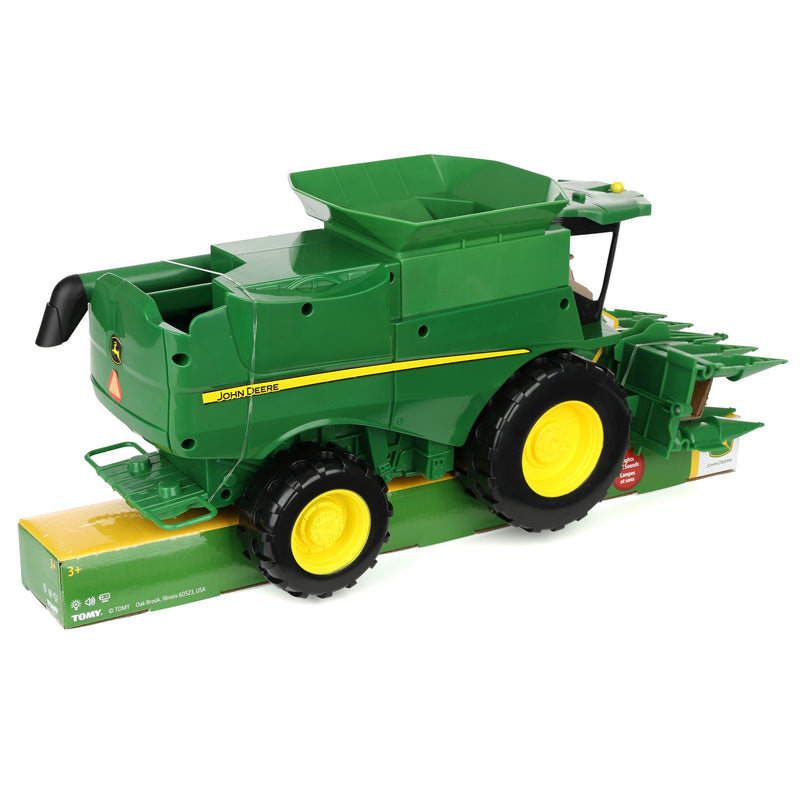 16in John Deere Combine with Lights & Sounds and Corn Head by ERTL