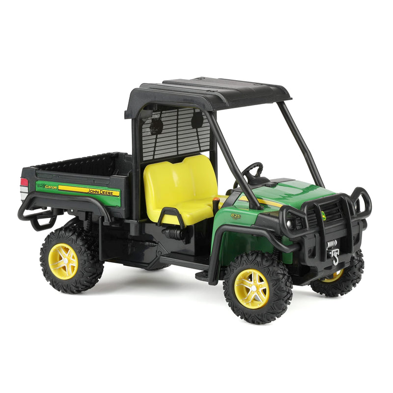 1/16 Big Farm John Deere Toy Set with Ford F-150 Pickup Truck, Trailer, & John Deere Gator with Lights & Sounds