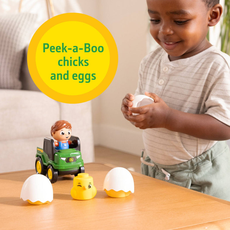 John Deere Build-A-Buddy Stackers 10-Piece Chick Set by ERTL