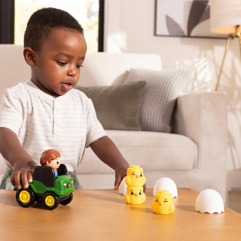 John Deere Build-A-Buddy Stackers 10-Piece Chick Set by ERTL
