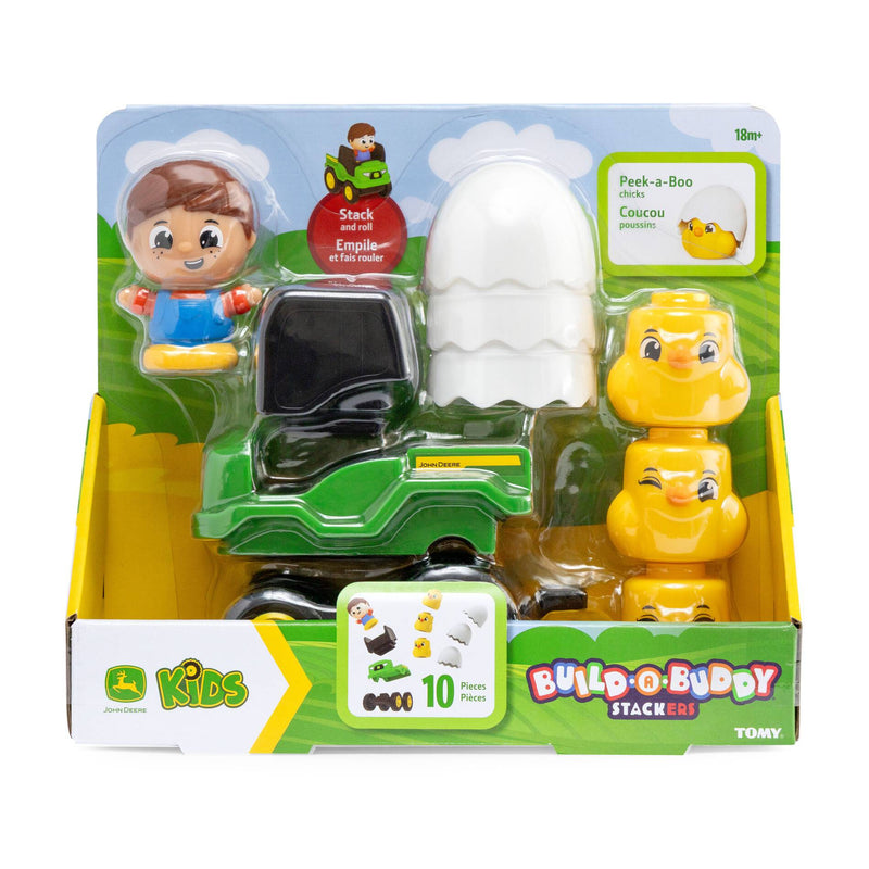 John Deere Build-A-Buddy Stackers 10-Piece Chick Set by ERTL
