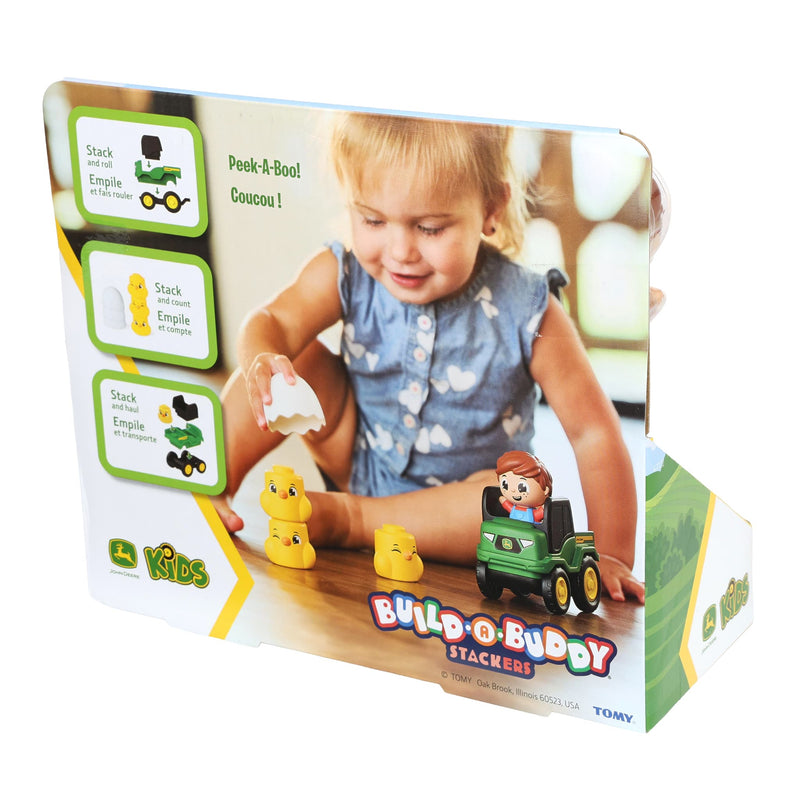 John Deere Build-A-Buddy Stackers 10-Piece Chick Set by ERTL