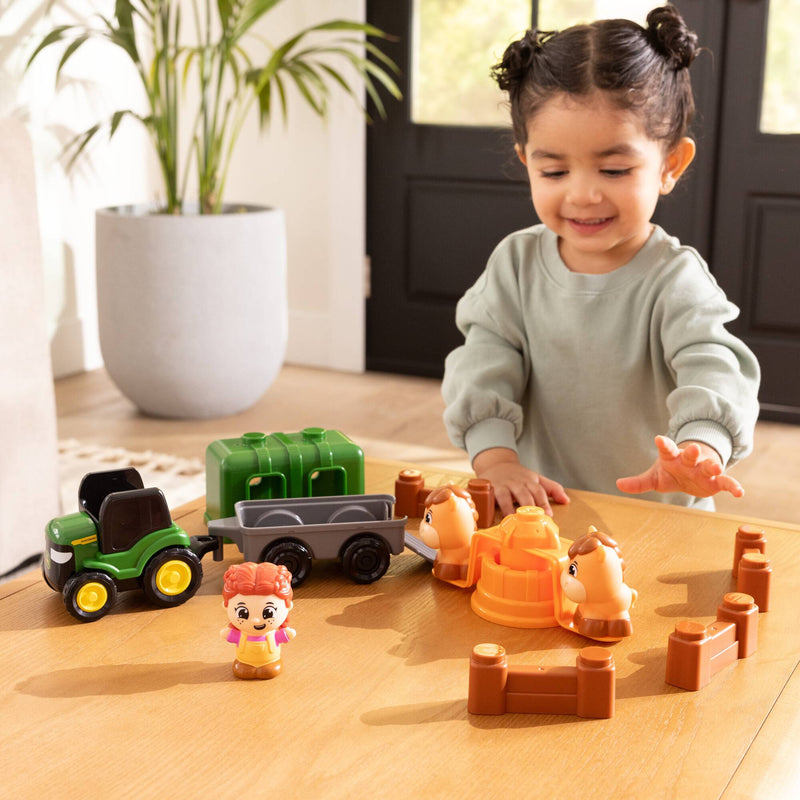 John Deere Build-A-Buddy Stackers 15-Piece Horse Set by ERTL