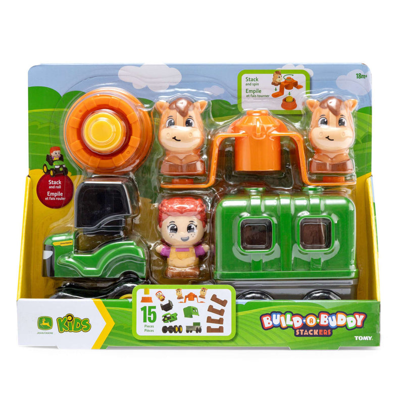John Deere Build-A-Buddy Stackers 15-Piece Horse Set by ERTL