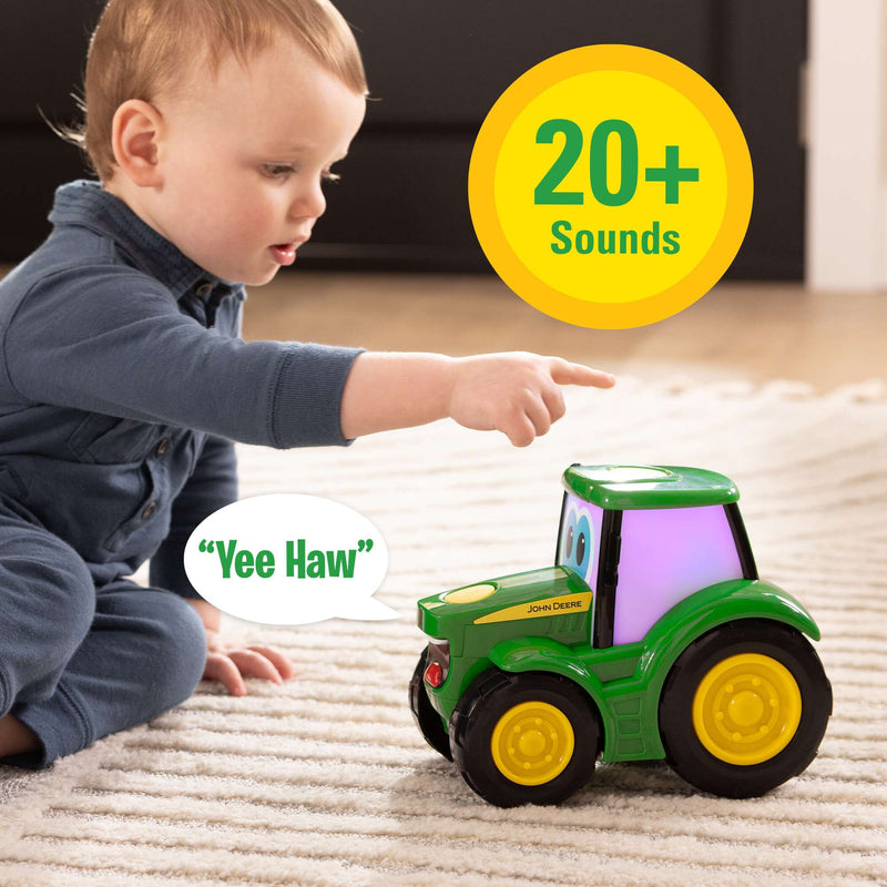 John Deere Kids Johnny Tractor with Lights & Sounds by ERTL