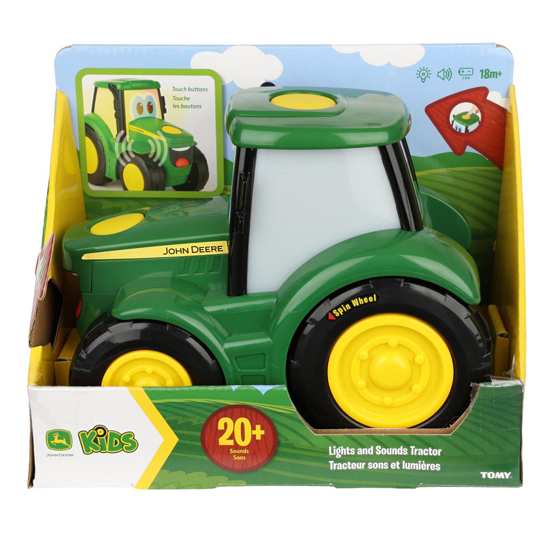 John Deere Kids Johnny Tractor with Lights & Sounds by ERTL