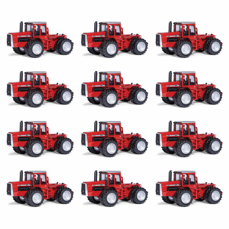 Sealed Case of 12 ~ 1/64 Massey Ferguson 4900 Tractor with Front & Rear Duals by ERTL, 2026 National Farm Toy Museum