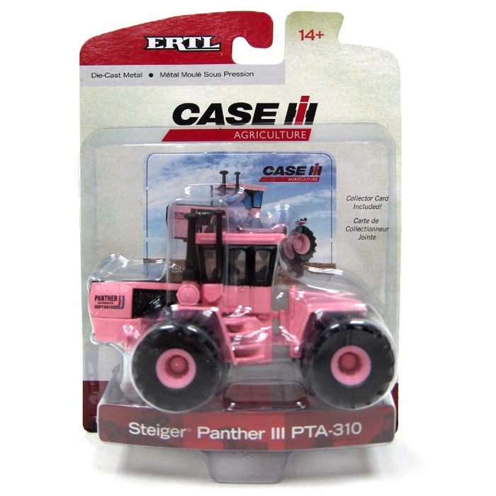 (B&D) 1/64 Pink Steiger Panther Series III w/ Duals by ERTL - Damaged Box