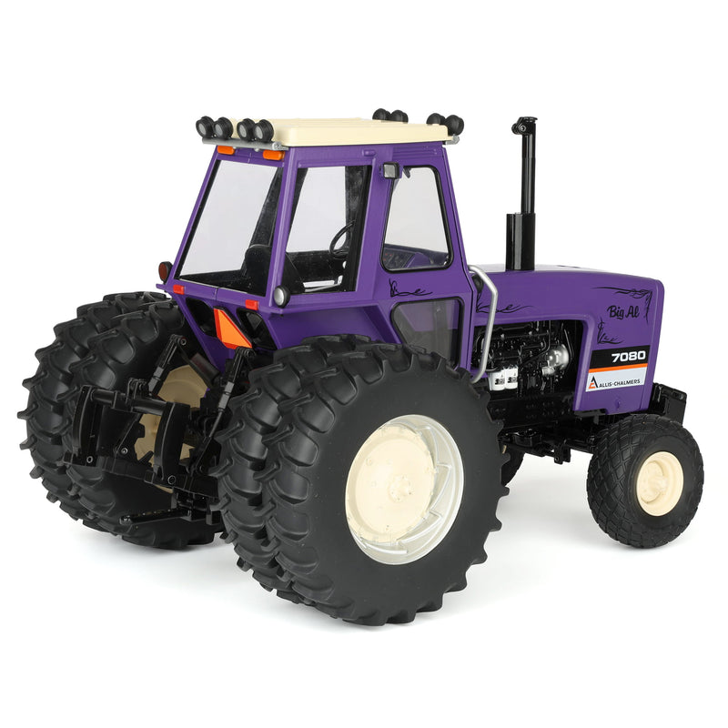 "Big Al" Purple Chase Unit ~ 1/16 Allis Chalmers 7080 Tractor with Duals & Diamond Tread Front Tires, ERTL Prestige, 2026 Toy Tractor Times