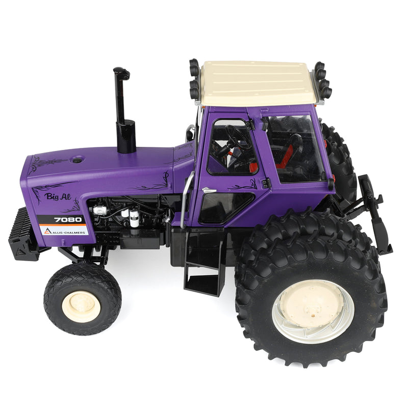 "Big Al" Purple Chase Unit ~ 1/16 Allis Chalmers 7080 Tractor with Duals & Diamond Tread Front Tires, ERTL Prestige, 2026 Toy Tractor Times
