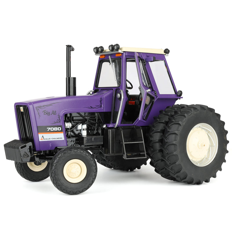 "Big Al" Purple Chase Unit ~ 1/16 Allis Chalmers 7080 Tractor with Duals & Diamond Tread Front Tires, ERTL Prestige, 2026 Toy Tractor Times