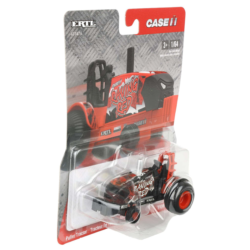 Chase Unit ~ 1/64 Case IH Magnum "Raving Red" Pulling Tractor by ERTL