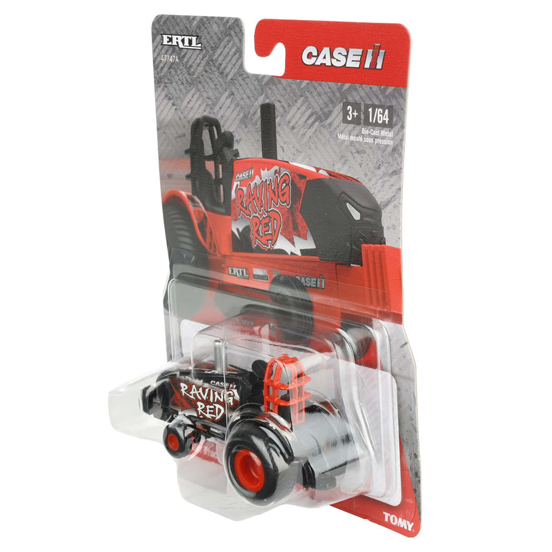 Chase Unit ~ 1/64 Case IH Magnum "Raving Red" Pulling Tractor by ERTL