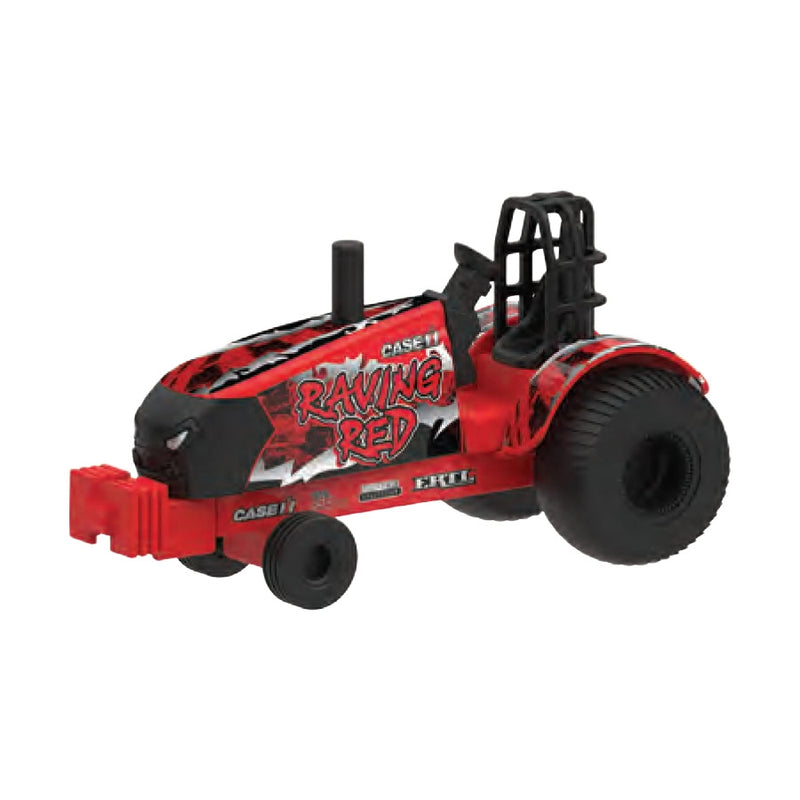 ERTL 1/64 Case IH Red Menace Pulling Tractor, Pickup Truck and Trailer Toy Set, 2024 ERTL 1/64 Case IH Red Menace Pulling Tractor, Pickup Truck and Trailer Toy Set, 2024