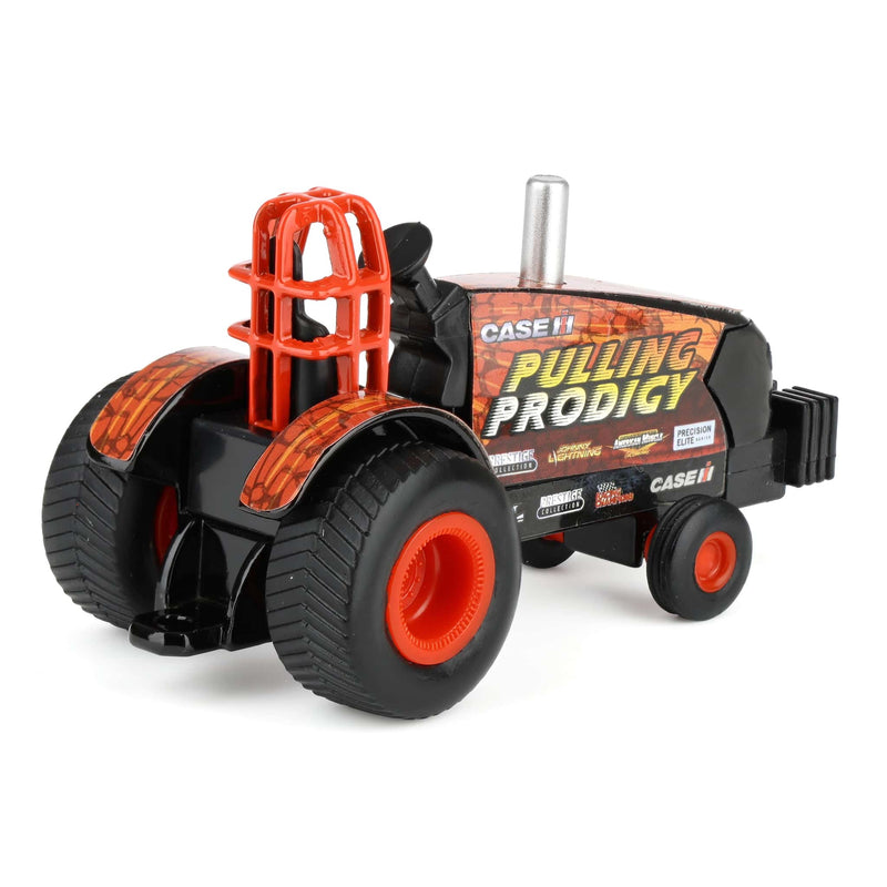 Set of 2 ~ 1/64 Case IH Magnum "Raving Red" & "Pulling Prodigy" Pulling Tractors by ERTL