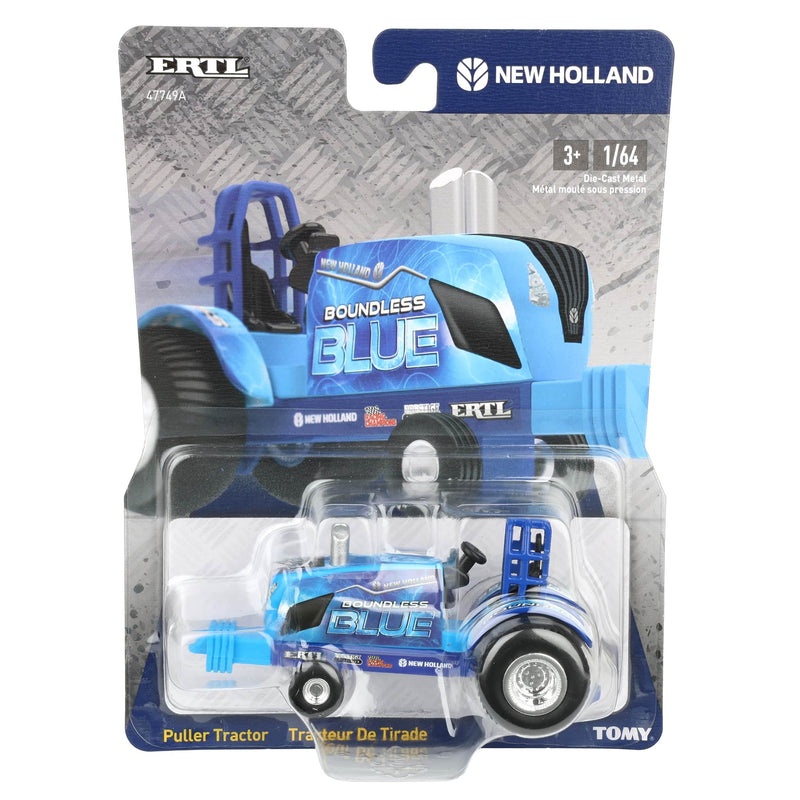 1/64 New Holland "Boundless Blue" Pulling Tractor by ERTL