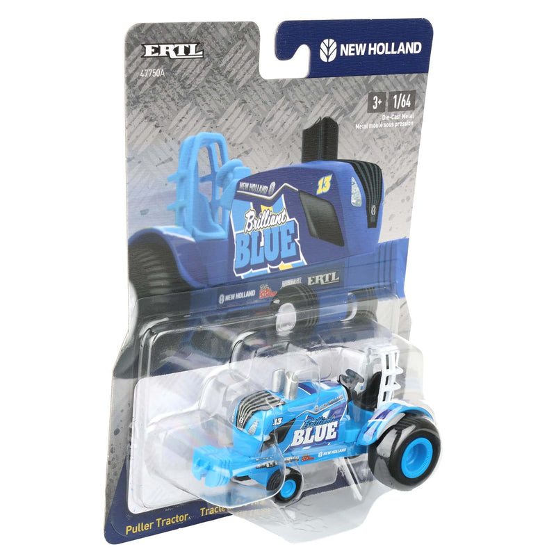 Chase Unit ~ 1/64 New Holland "Brilliant Blue" Pulling Tractor by ERTL