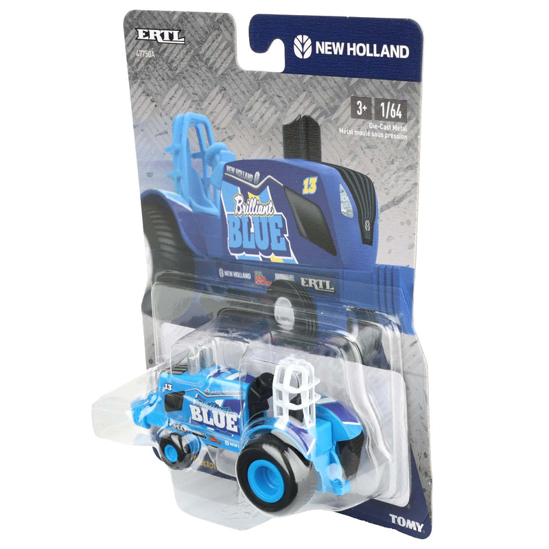 Chase Unit ~ 1/64 New Holland "Brilliant Blue" Pulling Tractor by ERTL