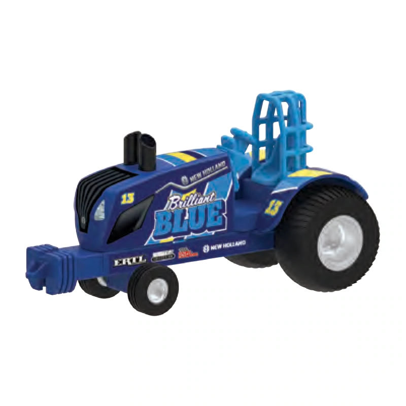 1/64 New Holland "Brilliant Blue" Pulling Tractor by ERTL