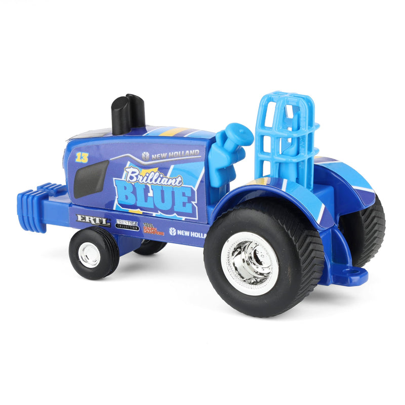 1/64 New Holland "Brilliant Blue" Pulling Tractor by ERTL