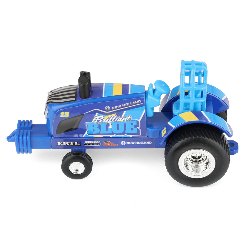 1/64 New Holland "Brilliant Blue" Pulling Tractor by ERTL